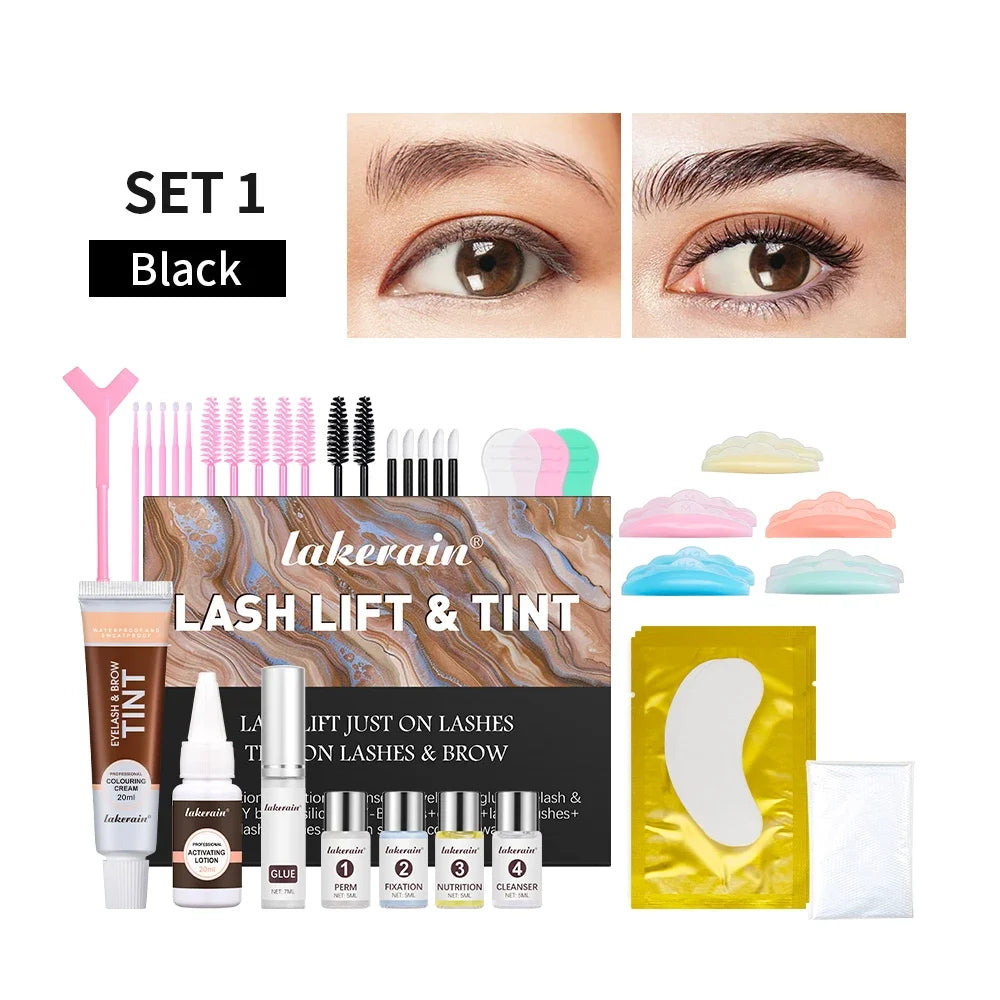 Professional Eyelash Lifting and Eyebrow Tinting Kit - 23