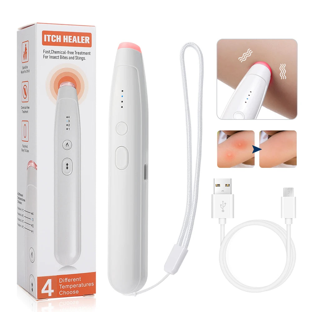 Electronic Itch Relief Pen for Insect Bites and Stings