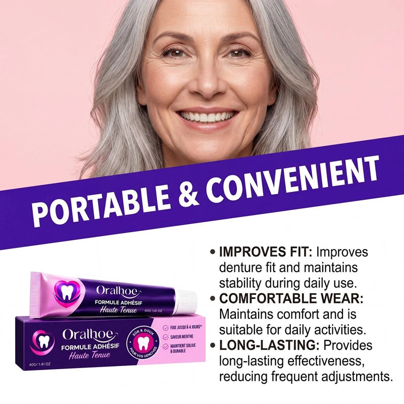 Silicone Denture Adhesive Cushion for Daily Stabilization - 8