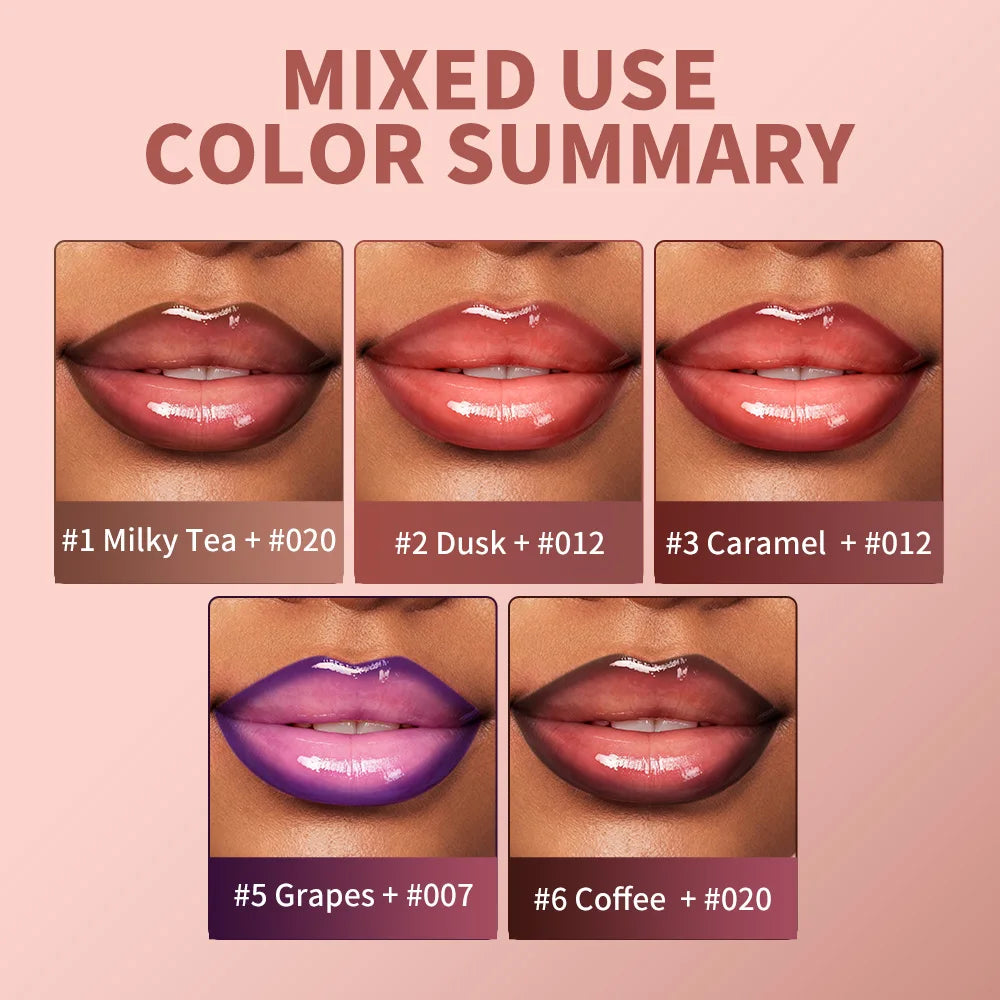 Hydrating Lip Liner and Lip Gloss Makeup Set