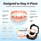 Instant Fit Realistic Cosmetic Dentures - Top & Bottom Set