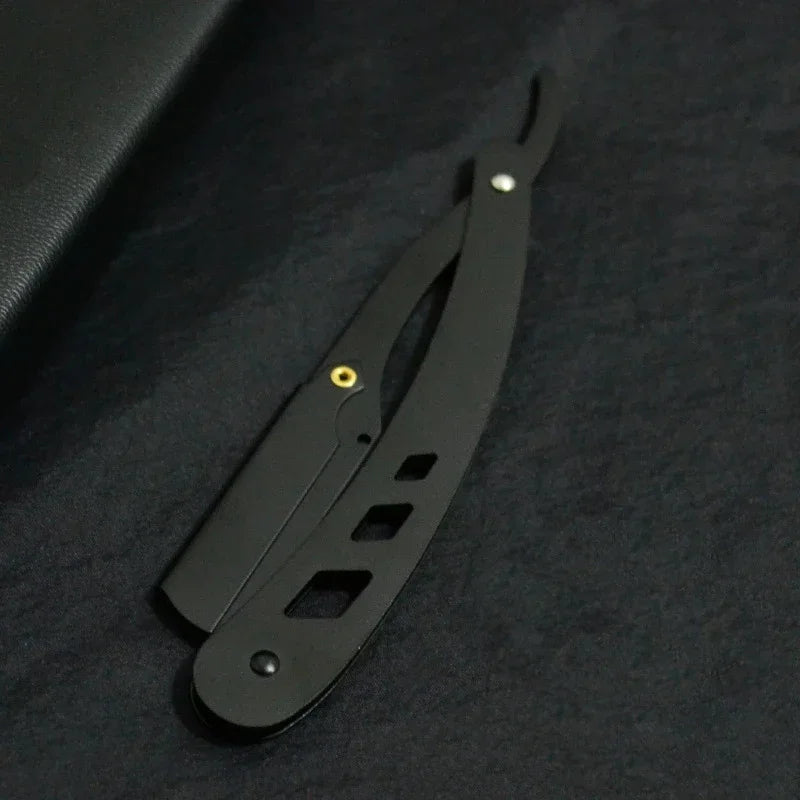 Professional Stainless Steel Folding Straight Edge Barber Razor