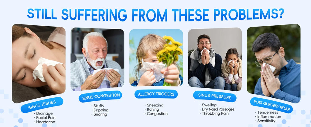 Electric Sinus Rinse Machine for Nasal Congestion Relief