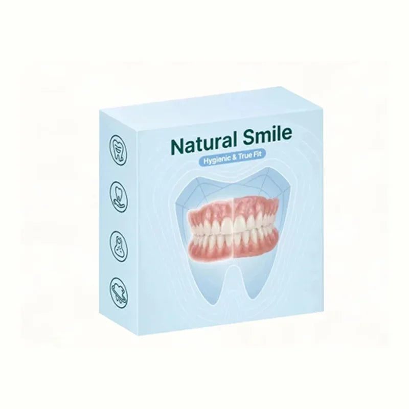 Removable Silicone Cosmetic Dentures for Instant Smile Enhancement
