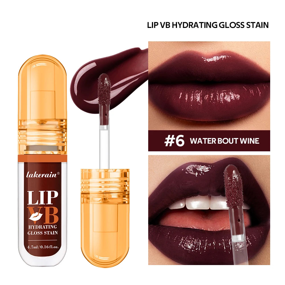Hydrating Lip Stain and Gloss with Vitamin B12 and Coconut Water - 21