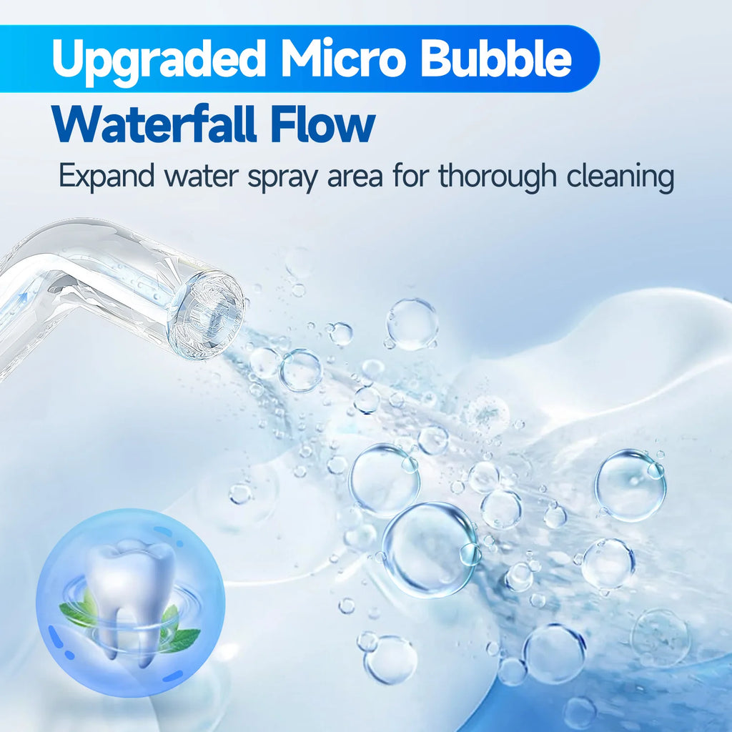Rechargeable Portable Water Flosser for Teeth Cleaning