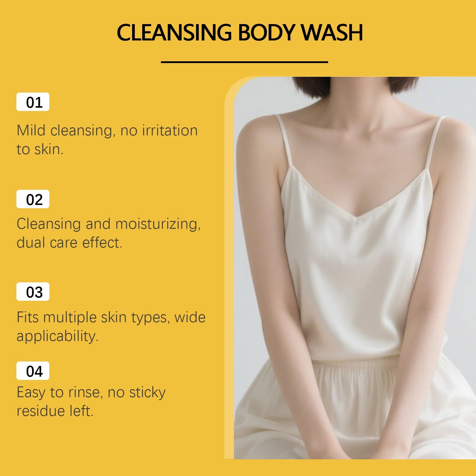 Anti-Mite and Acne Control Cleansing Body Wash - 10