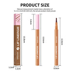 Waterproof Sculpting Ballpoint Felt Tip Lip Liner Stain