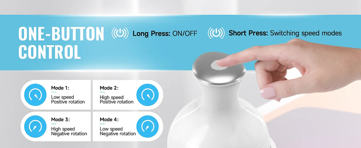 Wireless Electric Scalp and Body Massager