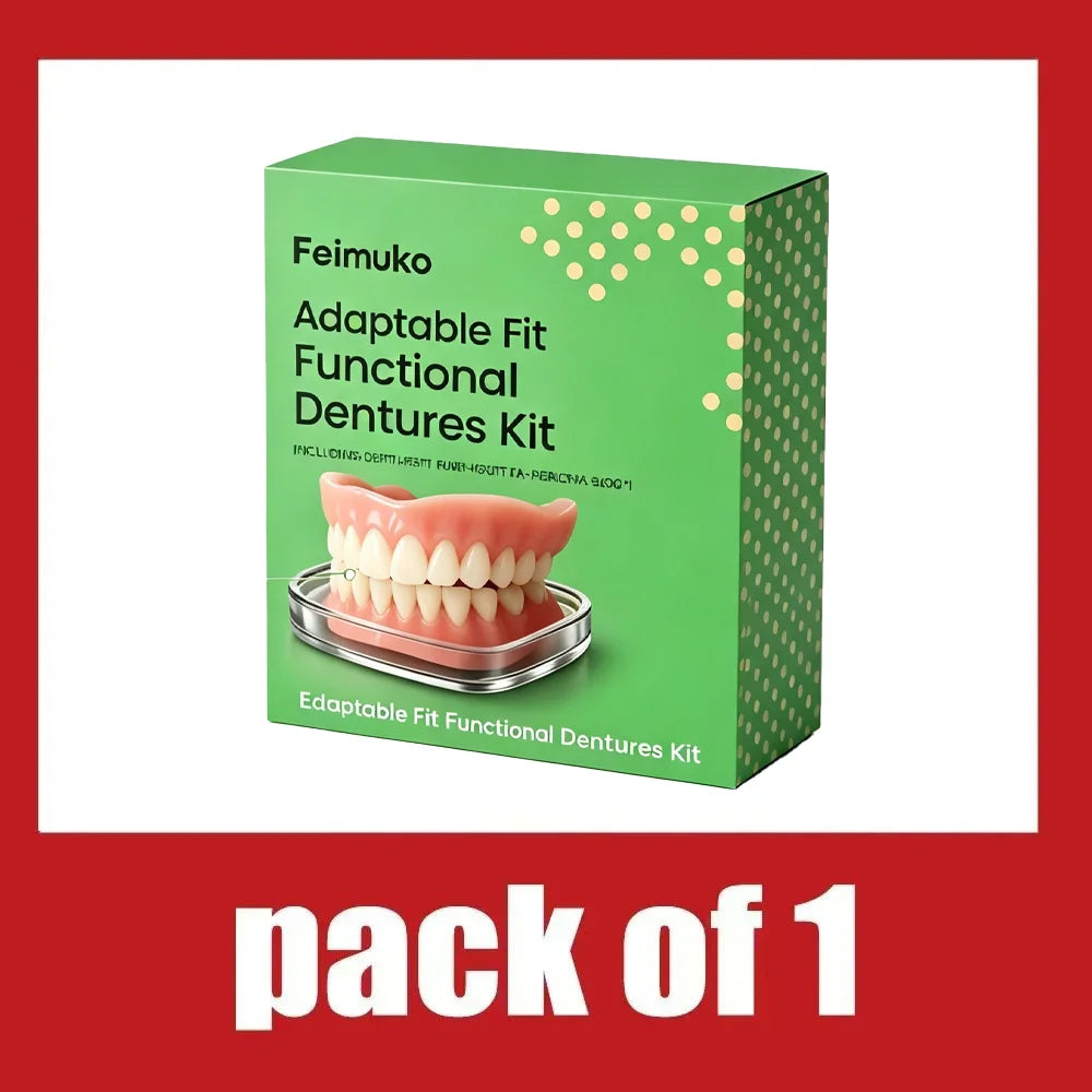 Realistic Silicone Cosmetic Dentures for Instant Smile Makeover