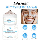 Honey Walnut Exfoliating Facial Scrub and Moisturizing Mask