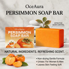 Natural Persimmon Extract Deodorizing Body Soap Bar