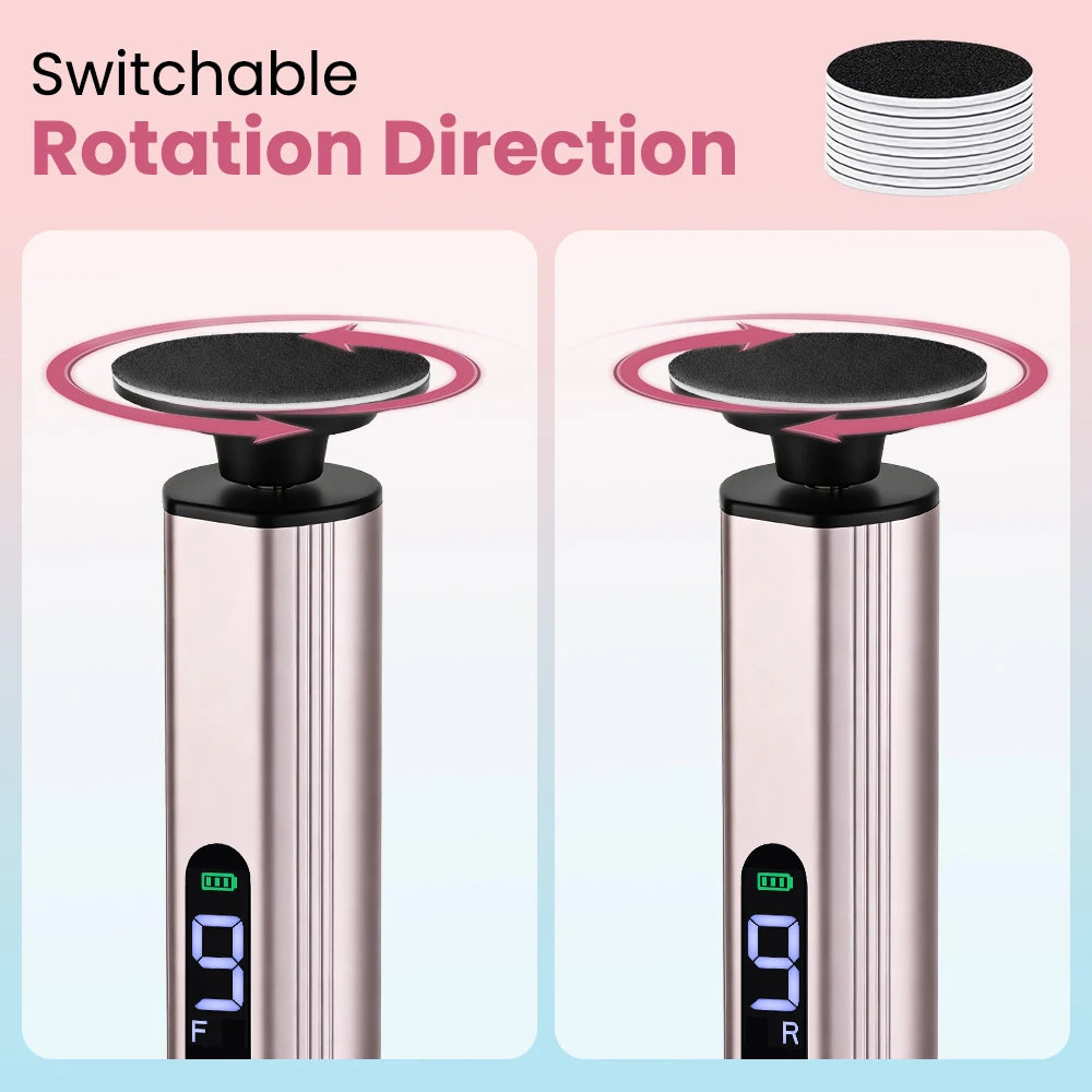 Electric Callus Remover and Manicure Foot File Tool