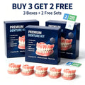 Custom Fit Moldable Silicone Denture Set for Instant Smile
