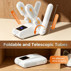 4-Tube Foldable Shoe and Boot Dryer with UV Sterilization