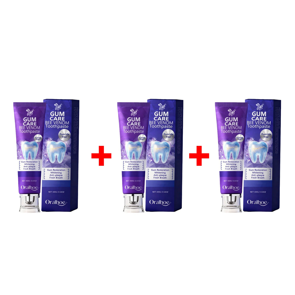 Bee Venom Gum Repair and Teeth Whitening Toothpaste