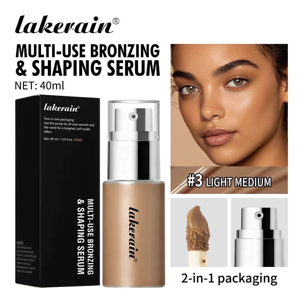 Multi-Use Hydrating Bronzing and Contouring Shaping Serum