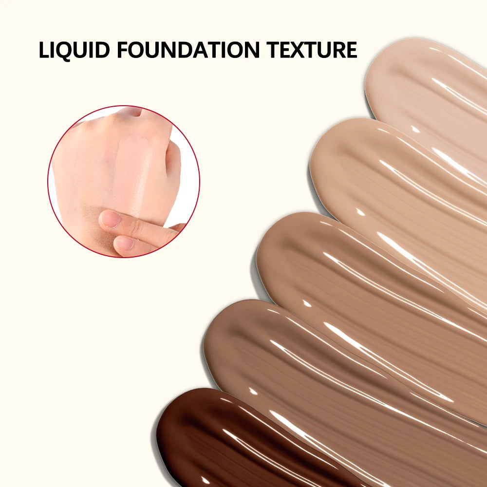 Matte Finish Pore-Blurring Liquid Foundation - 5