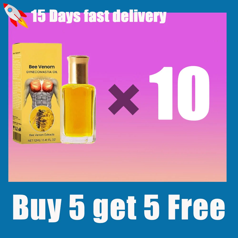 Men's Gynecomastia Chest Tightening & Firming Massage Oil