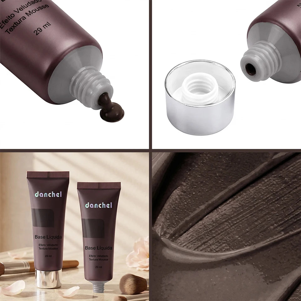 Long-Lasting Velvet Matte Liquid Foundation