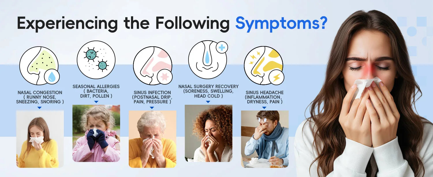 Electric Nasal Irrigation System for Sinus Relief - 10