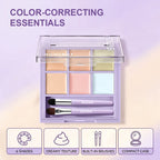 Multi-Shade Face Concealer and Color Correction Palette