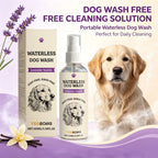 Waterless Dog Shampoo Spray for Fresh Coat and Odor Removal