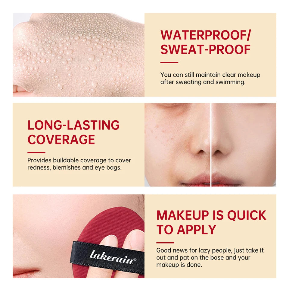 Waterproof Cushion Foundation with Sun Protection