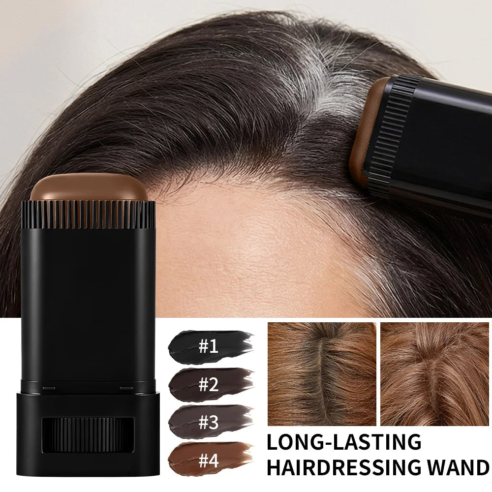 Temporary Hair Gray Root Touch-Up Wand with Comb