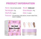 Oil-Absorbing Matte Setting and Baking Face Powder