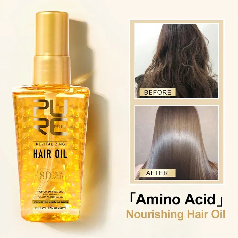 Amino Acid Revitalizing Hair Oil for Dry and Damaged Hair