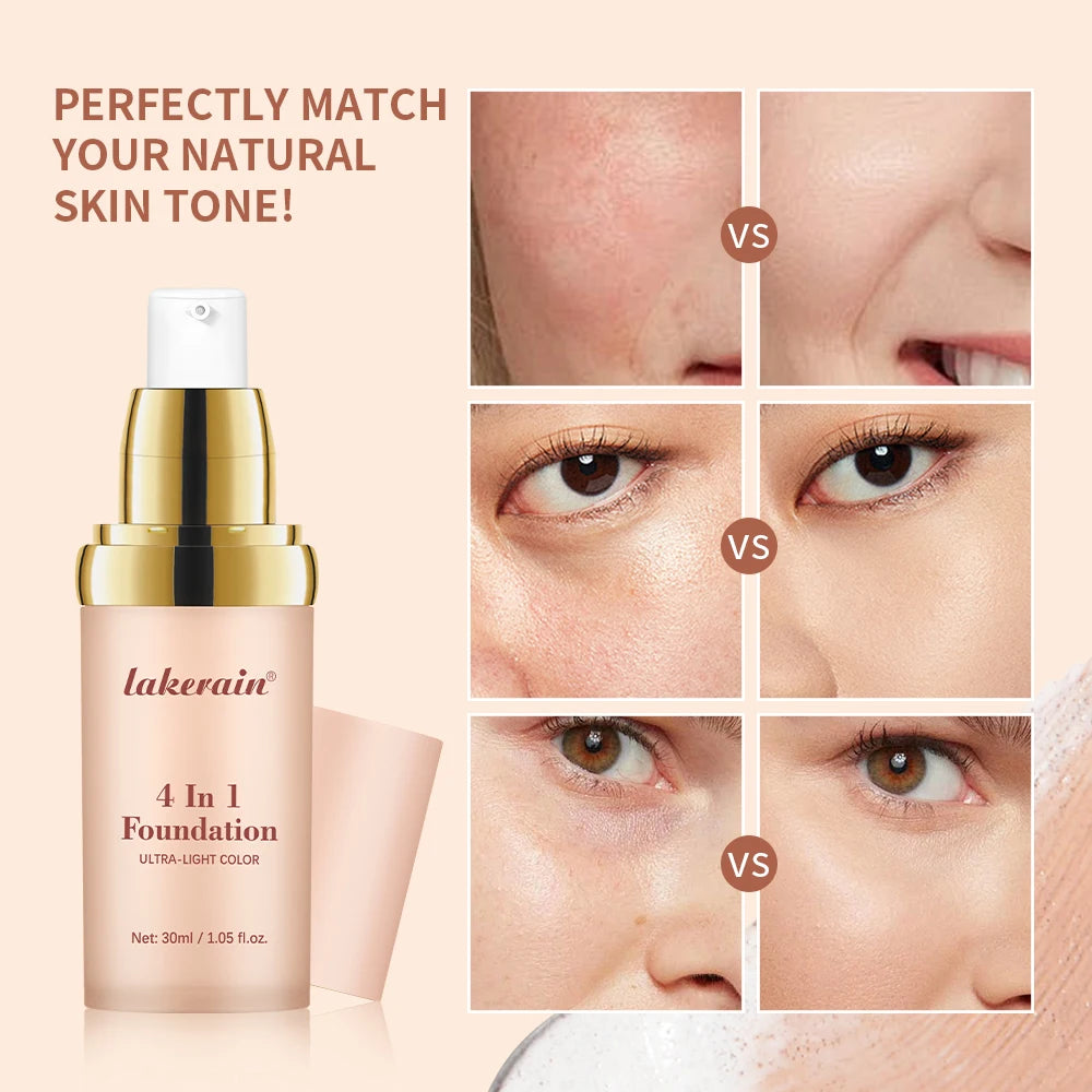 4-in-1 Color Changing Foundation with SPF 30