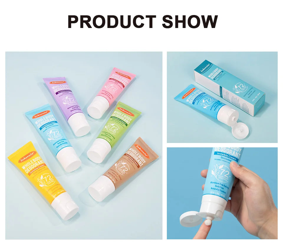 72-Hour Invisible Whole Body Deodorant Cream