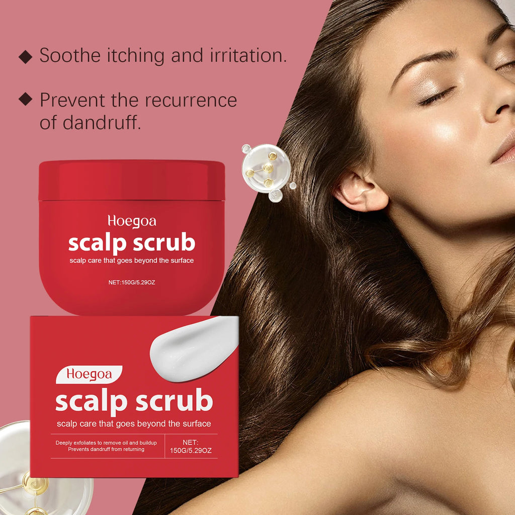 Deep Cleansing Scalp Exfoliating Scrub for Dandruff and Oil Control