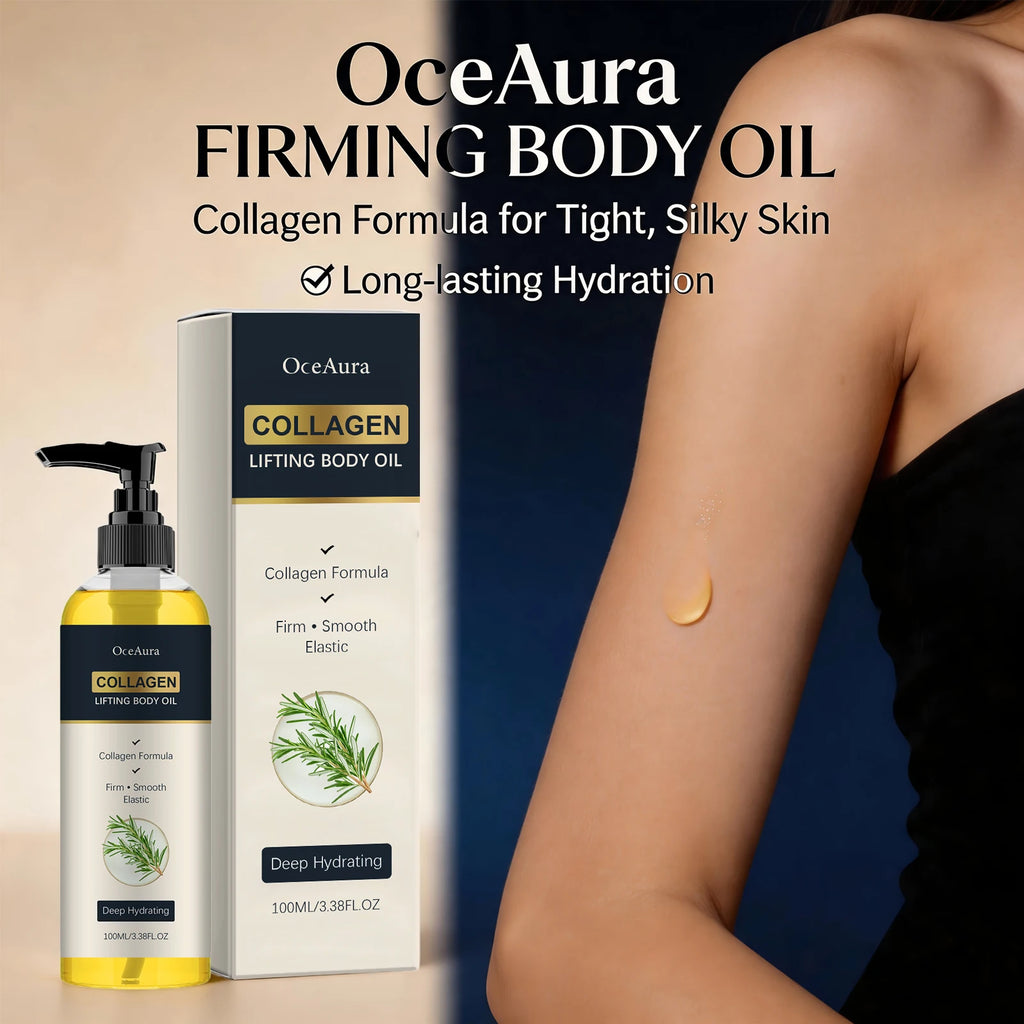Collagen Firming Body Oil for Skin Elasticity and Deep Hydration