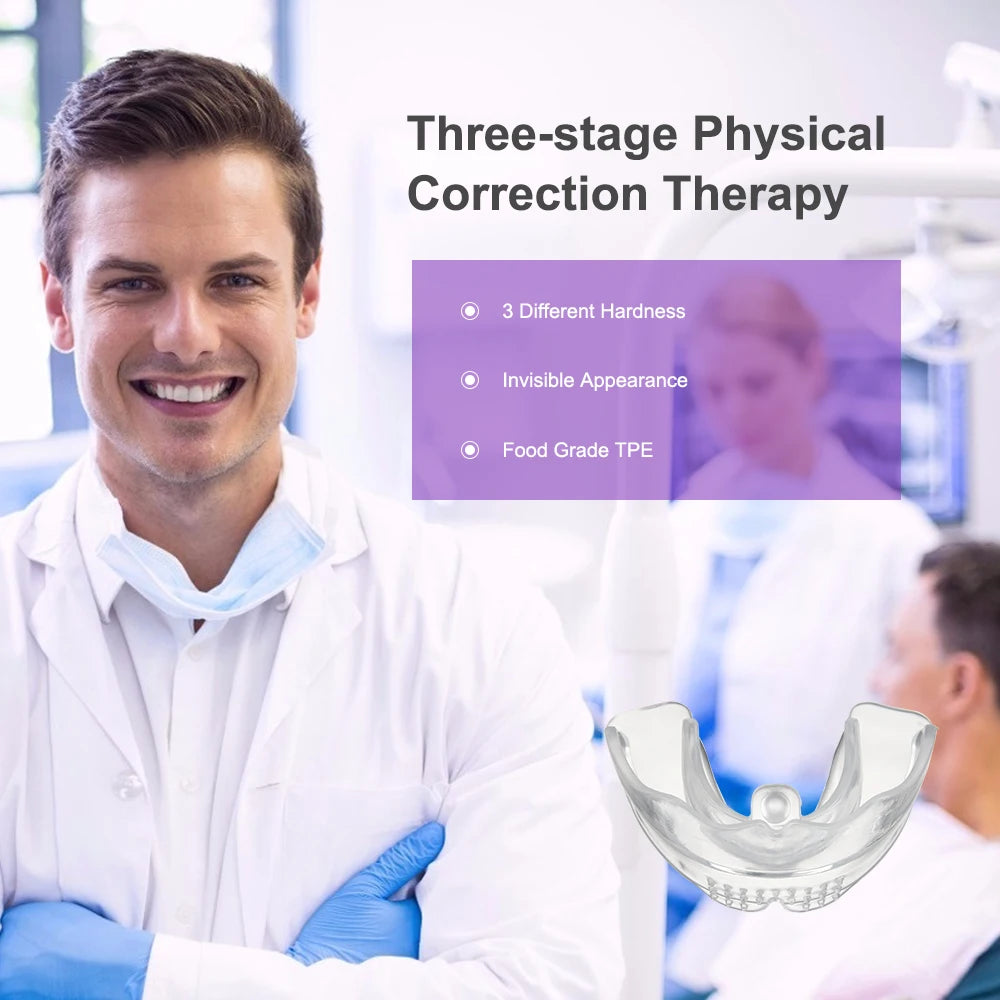 3-Stage Adult Orthodontic Teeth Trainer Alignment Mouthpiece - 3