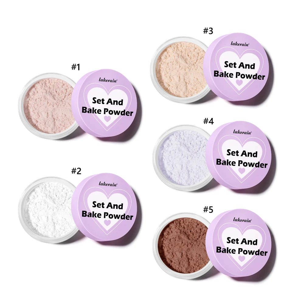 Oil-Absorbing Matte Setting and Baking Face Powder - 6