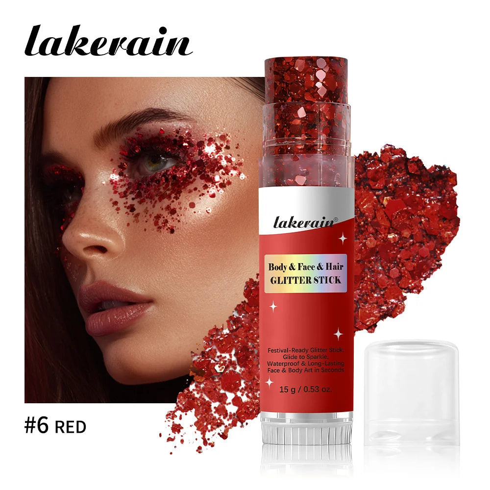 Waterproof Glitter Shimmer Stick for Face and Body - 23