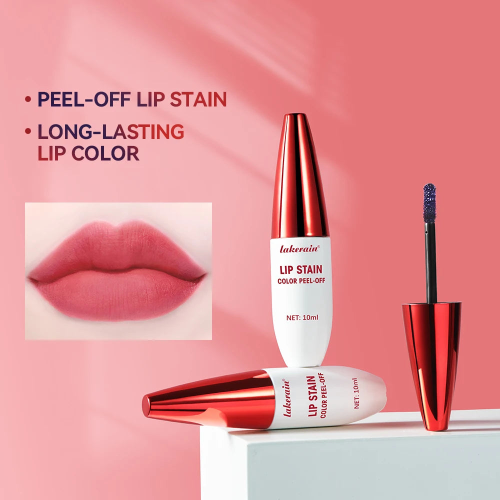 Waterproof Peel-Off Lip Stain Matte Tint - 6