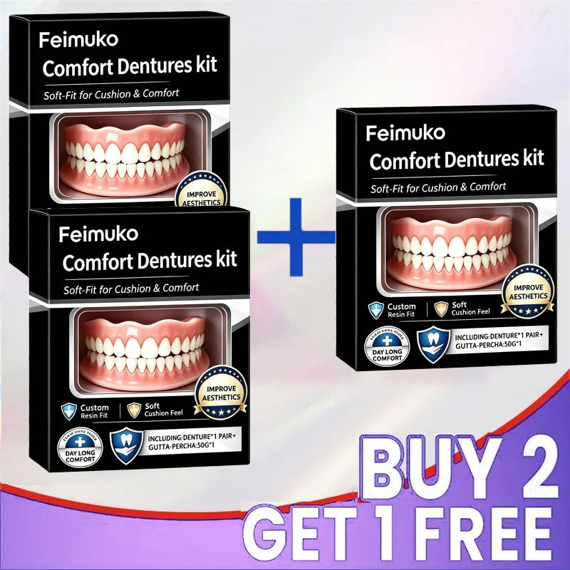 DIY Custom Temporary Denture Kit for Smile Restoration - 10