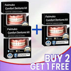 DIY Custom Temporary Denture Kit for Smile Restoration