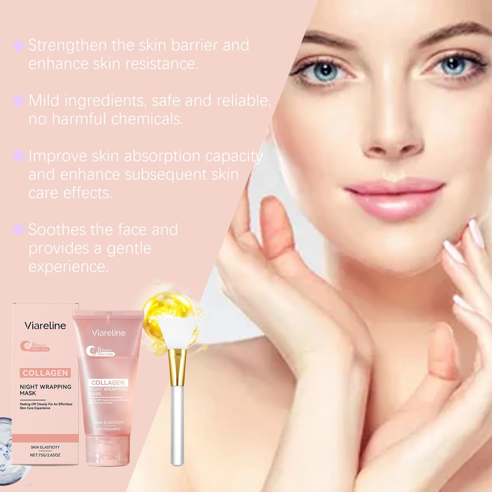 Collagen Overnight Firming Peel-Off Sleeping Mask - 11