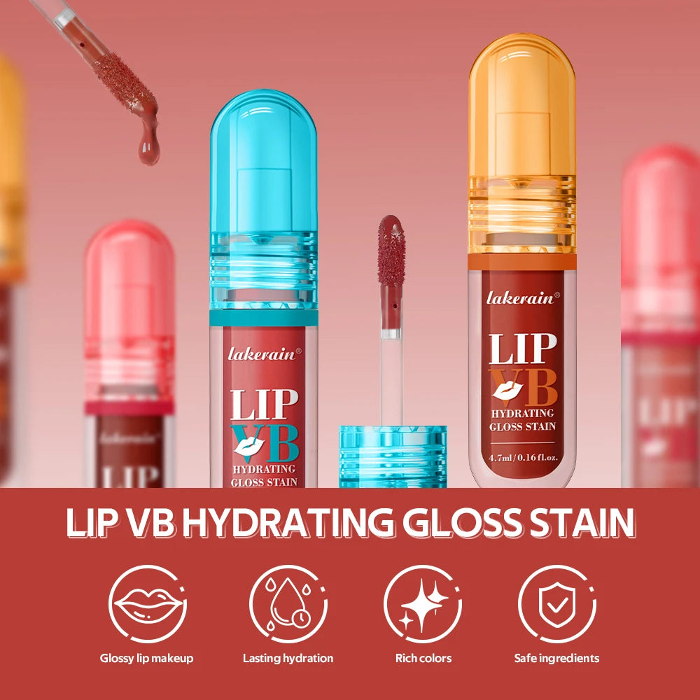 Hydrating Lip Stain and Gloss with Vitamin B12 and Coconut Water - 3