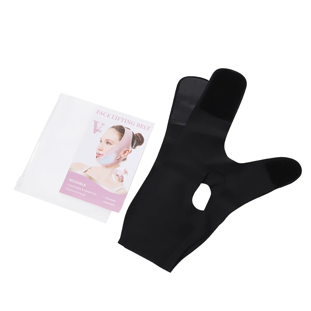 Hot and Cold Facial Compression Wrap for Chin and Face
