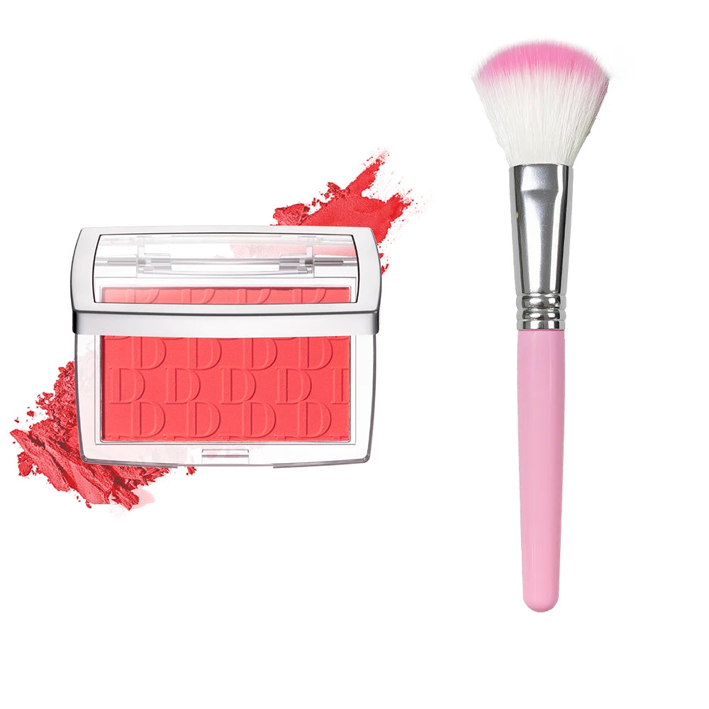 Matte Embossed Face Blush Palette