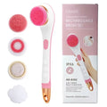 Electric Rechargeable Long-Handle Bath and Body Scrubber
