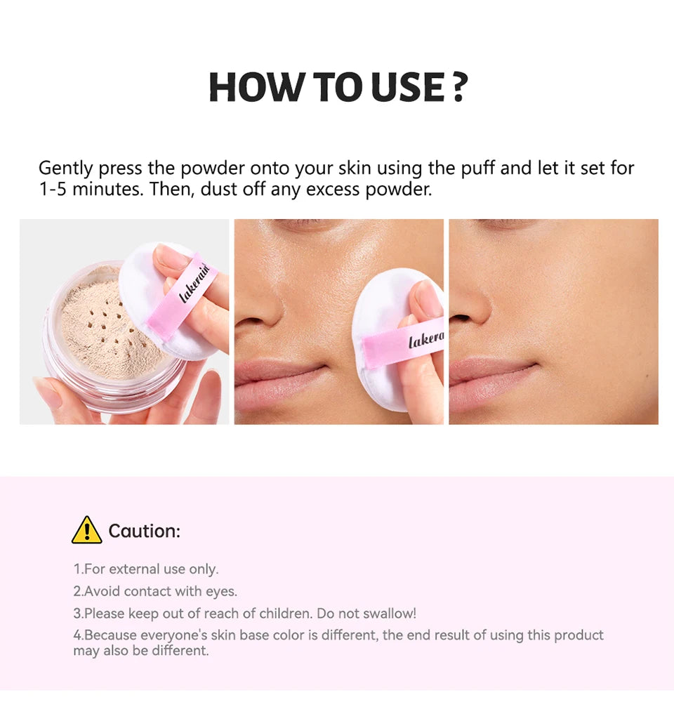 Oil-Absorbing Matte Setting and Baking Face Powder - 13