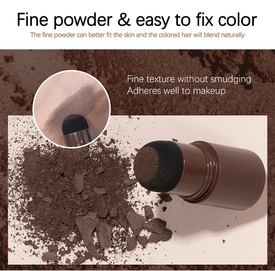 Waterproof Hairline Shadow Powder and Root Cover Up Stick