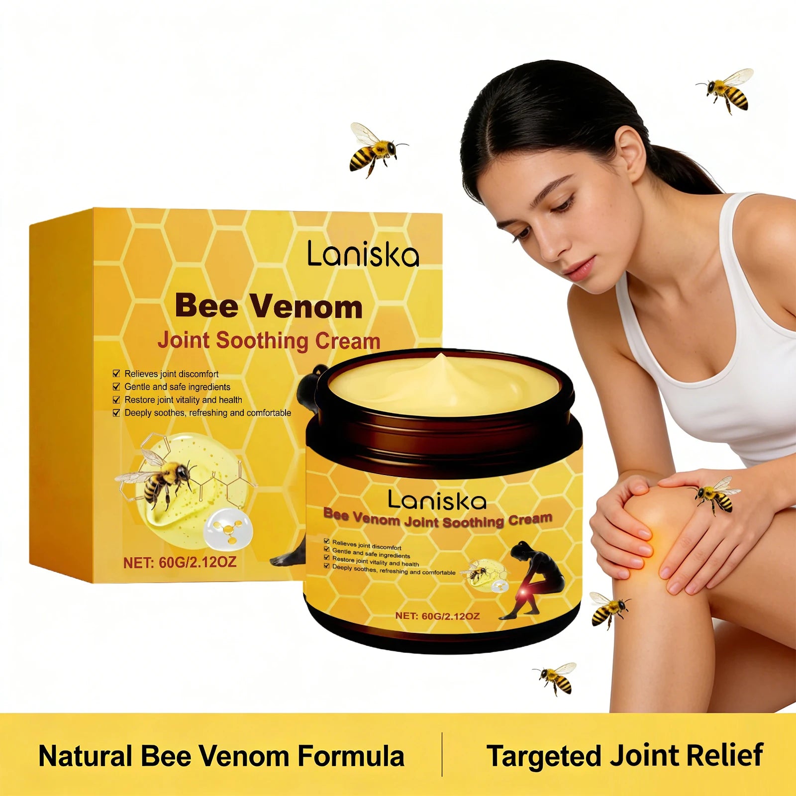 Bee Venom Joint and Muscle Soothing Cream - 5