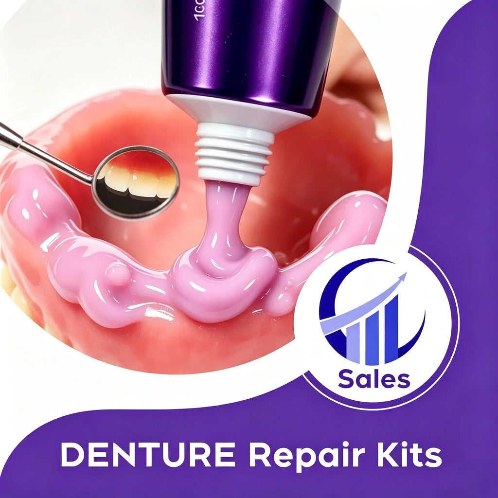 Soft Silicone Denture Stabilizing and Reline Adhesive